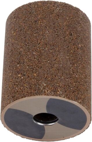 M10 Thread Cylindrical Emery Grinding Wheel 50x40mm, Silicon Carbide Abrasive Head for Chamfering, Edge Finishing and Hole Smoothing on Stone, Tile and Ceramic Compatible with 100 Type Angle Grinder in Saudi Arabia