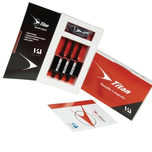 Vista Dental 90009 Titan Flowable Composite Syringes A2 6/Pk 1.5 Gm in Kuwait