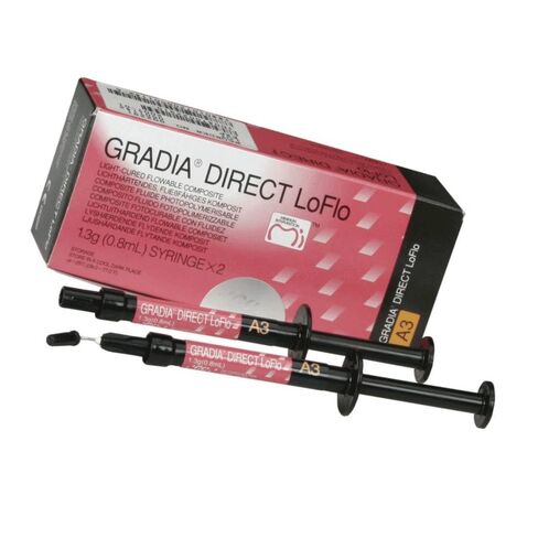 GC 002298 Gradia Direct LoFlo Flowable Composite Syringe BW in Kuwait