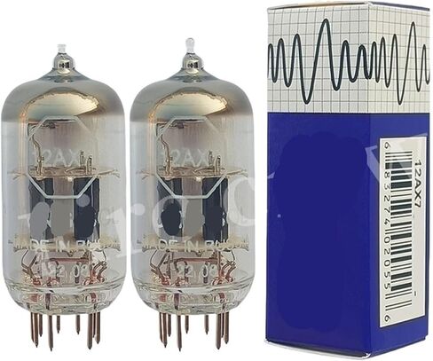 12AX7 ECC83 Vacuum Tube Replaces 6N4 5751 HiFi Audio Tube AMP Amplifier kit DIY Matching Four-Way(2pcs Matched Pair) in Saudi Arabia