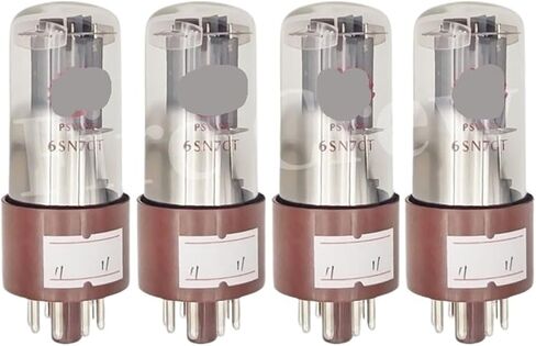 6SN7-GT 6SN7GT Vacuum Tube Replaces 6SN7 6H8C 6N8P CV181 5692 HiFi Audio Tube Amplifier(4pcs Matched Quad) in Saudi Arabia