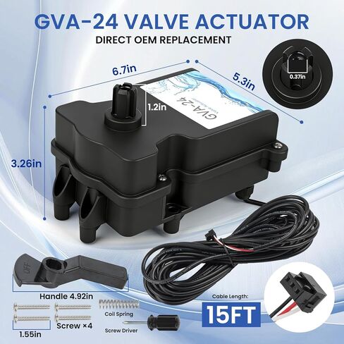 GVA-24 Pool Valve Actuator Replacement, Compatible with Hayward GVA-24, for 2-Port & 3-Port Valves in Saudi Arabia
