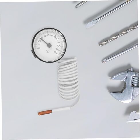 Indoor Thermometer with Liquid Filled Dial High Precision Temperature Gauge 0 120 F for Home Use Compact and Portable Analog Thermometer with Probe in Saudi Arabia