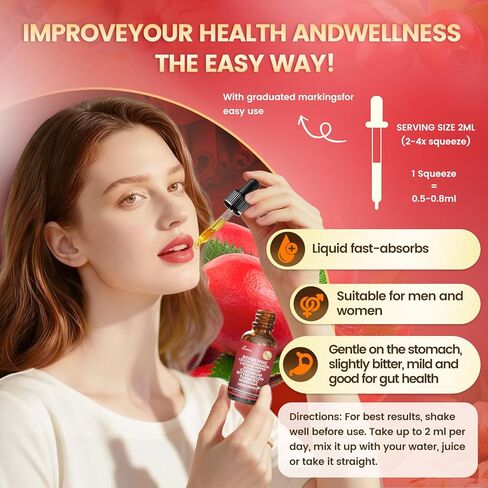 VivoNu Advanced Berberine & Cinnamon Drops – 14-in-1 Herbal Extracts with Chromium, Gymnema, Turmeric, Apple Cider Vinegar, Cayenne – 1800mg Potent Liquid Formula in Kuwait