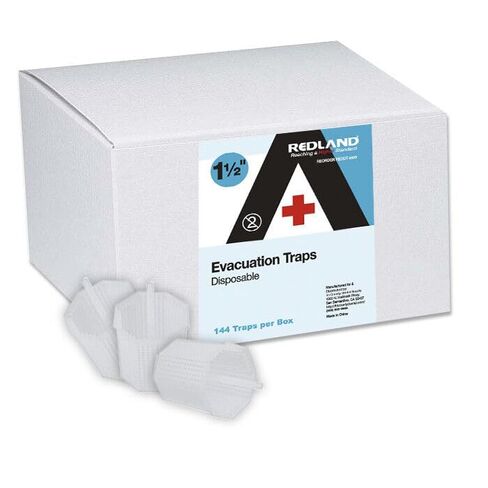 Evacuation Traps Disposable 1-1/2" Diameter 144 Pcs/Box in Saudi Arabia
