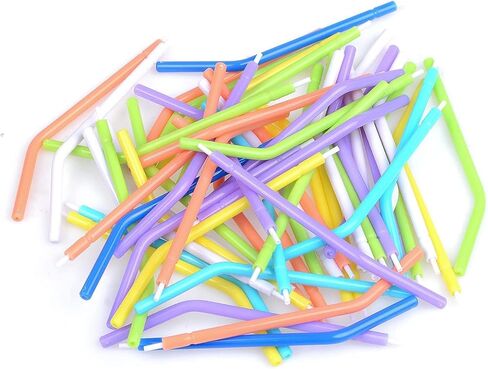 250 قطعة من EustomA، فوهات حقنة رذاذ الماء الملونة للاستعمال مرة واحدة، أطراف رش/أنابيب للاستخدام في مكتب المختبر in Saudi Arabia