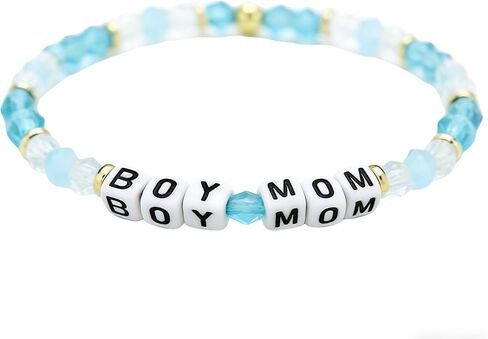 ناتج Boymom Boydda سوار Bededed Beads المجوهرات سوار أمي أبي الوالدين هدايا ل Boymom Mama Daddy Women Men in Saudi Arabia