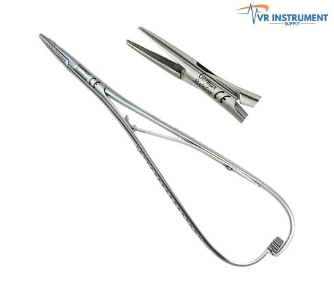 Mathieu Ligature Elastic Placing Plier 7" Needle Holder German Steel CE in Kuwait