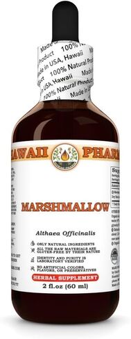Marshmallow (Althaea Officinalis) Dry Root Tincture, All Natural, Vegan, Pure Liquid Extract - 4 fl.oz in Saudi Arabia