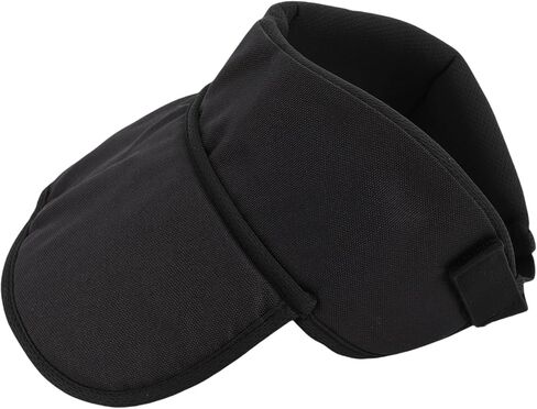Fabater Hockey Neck Guard, Shock Absorption Breathable Adjustable Youth Hockey Neck Guard Cut with Quick Dry Material for Ice Football Baseball Basketball in Saudi Arabia