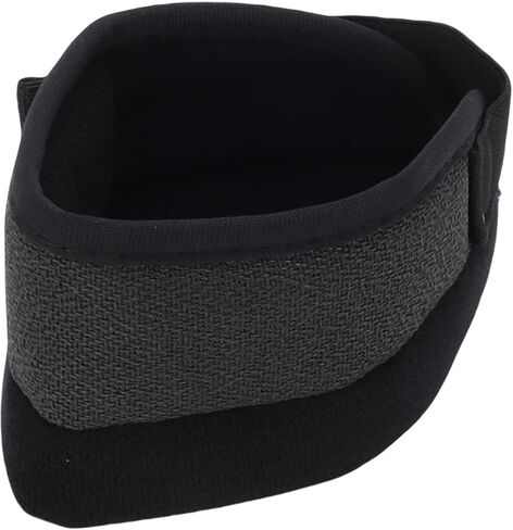 Pwshymi Protective Hockey Neck Guard Comfortable Breathable Adjustable for Ice Hockey Players and Winter Sports, Cut Proof Oxford Fabric, Black (Adult(40-50cm/15.75-19.69in,8cm/3.1in Width)) in Saudi Arabia