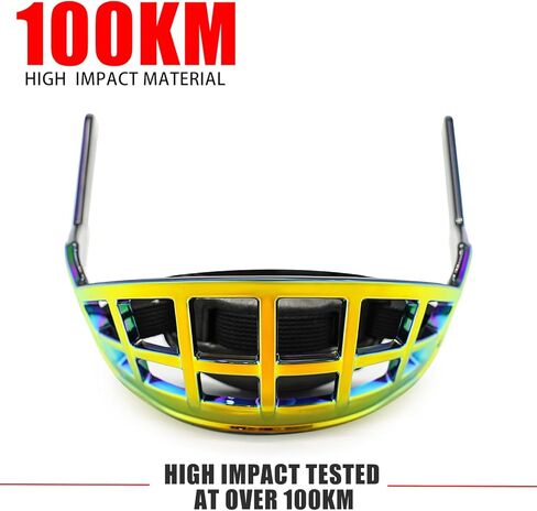 GY Hockey Lower Face Shield Cage + Hockey Visor Clear in Kuwait