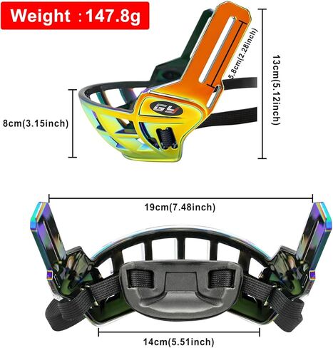 GY Hockey Lower Face Shield Cage + Hockey Visor Clear in Kuwait