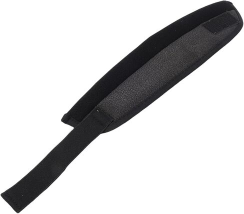 Pwshymi Protective Hockey Neck Guard Comfortable Breathable Adjustable for Ice Hockey Players and Winter Sports, Cut Proof Oxford Fabric, Black in Saudi Arabia