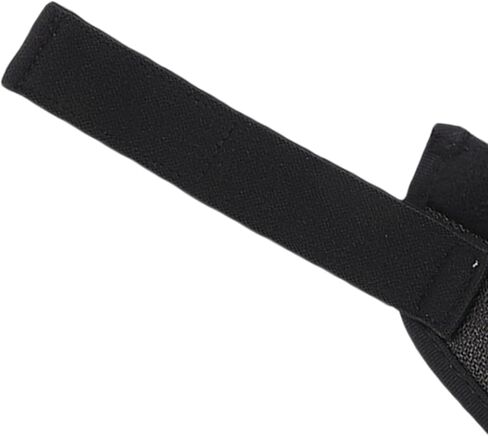 Pwshymi Protective Hockey Neck Guard Comfortable Breathable Adjustable for Ice Hockey Players and Winter Sports, Cut Proof Oxford Fabric, Black in Saudi Arabia