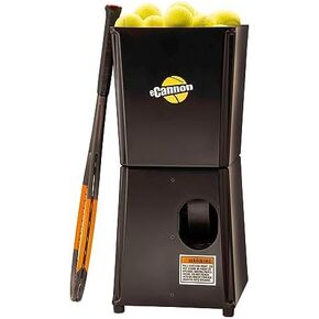 Sports Tutor eCannon Tennis Ball Machine with TOPSPIN and Oscillator. Compact - only 23 lb. for Intermediate & Advanced Players. Made in USA by #1 Tennis Machine Company. in Kuwait