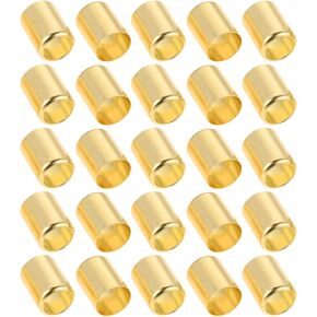 25 قطعة من حلقات خرطوم 7327 من النحاس، مقاس 0.625 بوصة معرف × 1 بوصة حلقات إصلاح خرطوم طويلة لخرطوم شعلة الهواء الأسيتيلين، تستخدم مع مجموعة أدوات المكشكش in Kuwait