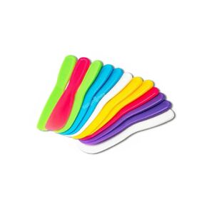 أعواد خلط مختبر الأسنان ملعقة بلاستيكية للاستعمال مرة واحدة خلط الجص الجينات 12 قطعة in Kuwait