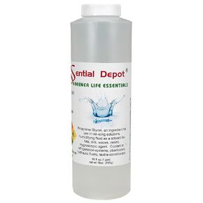 بروبيلين جلايكول - PG - 1 لتر (وزن صافي 18 أونصة) - USP - موافق للشريعة اليهودية - درجة الغذاء - حاوية HDPE محكمة الغلق وقابلة للإغلاق، آمنة للاستخدام في الميكروويف (إزالة ختم الرقائق المعدنية)، آمنة للاستخدام في الفريزر in Kuwait