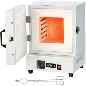 2000W High-Temperature Tabletop Electric Sintering Furnace, 1150°C Lab Furnace with Temperature Controller for Jewelry Making & Pottery Glazing in Kuwait