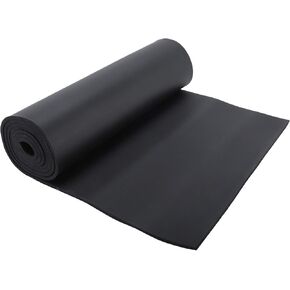 Artilife Closed Cell Foam Sheet Padding Closed Cell Foam Roll,DIY Project Easy Cut Non-Adhesive Multi-Function Soundproof Sponge Sheet (Black(No Adhesive), 1/4" T x 13" W x 60" L) in Kuwait