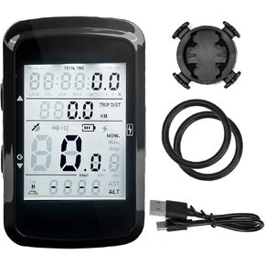 جهاز كمبيوتر الدراجة GPS عداد السرعة للدراجة مع إضاءة خلفية تلقائية مقاومة للماء وعمر بطارية طويل in Kuwait