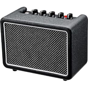 مضخم جيتار صغير 10 وات*1، مضخم جيتار كهربائي مع قناة نظيفة/محرك، يعمل 6 ساعات، مقبس سماعة رأس 3.5 مم/مقبس AUX، قابل لإعادة الشحن عبر USB-C، مضخم صوت محمول لاسلكي للتمرين الداخلي، والسفر in Kuwait
