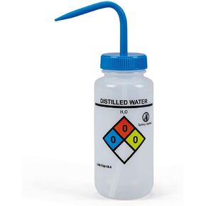 Carolina Wash Bottle, Widemouthed, For Distilled Water, 500 Ml, Easy-To-Read, Ldpe Solvent-Resistant in Saudi Arabia