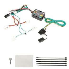 4-Way Flat and RV 7-Way Trailer Wiring Harness Compatible with 2005-2025 Frontier, 2005-2012 Pathfinder, 2005-2015 Xterra, 2009-2012 Equator 4-Flat 7-Way Plug Tow Wire Harness in Kuwait