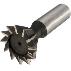 1pcs Tungsten Carbide Dovetail Milling Cutter 55 Degrees Dovetail Cutter End Mill 10-60mm Cutting Diameter HSS Straight Shank Dovetail Slot Cutter CNC Cutting Tools(20) in Kuwait