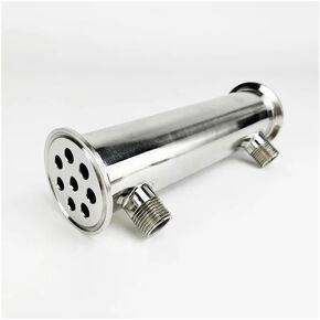 2 بوصة (51 مم) OD64، مزيل البلغم/مكثف بخيط ذكر 1/2 بوصة، 8 أنابيب داخل المعرف 8 مم، الطول 200 مم in Kuwait