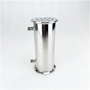 3 بوصة (76 مم) OD91 مم، مزيل البلغم/مكثف بخيط ذكر 1/4 بوصة، 15 أنبوبًا داخليًا بمعرف 8 مم، الطول 200 مم، SS304 in Kuwait