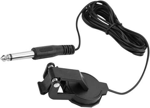 Piezo Pickup, Clip On Pickup, Portable Microphone Piezo Pickup Excellent Sound Quality Audio Jack Clip On Microphone Piezo, Acoustic Guitar Pickup in Saudi Arabia