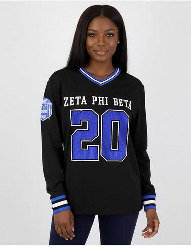 Big Boy Zeta Phi/Φ Beta Divine 9 S1 Long Sleeve Jersey [Long Sleeve - Black] - ID#75517-15-208-0-7 in Saudi Arabia