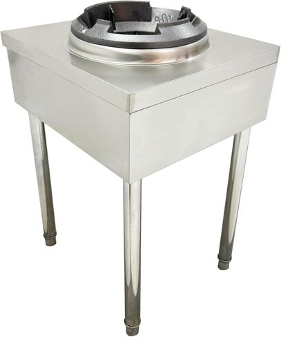 موقد غاز تجاري واحد 10 بوصة غاز البترول المسال موقد غاز عالي الضغط مع حماية من فشل اللهب 45000BTU للمطبخ والمطعم الصيني in Kuwait