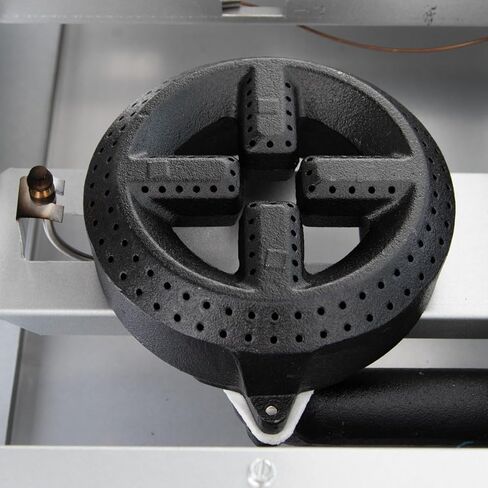 EMPURA 60" Freestanding Natural Gas Range | Cooking Stove with Dual Standard Ovens and (10) Cast-Iron Open Burners for Kitchen Restaurant | 360,000 BTU | 60"W x 32-5/8"D x 60-3/8"H, Stainless Steel in Kuwait