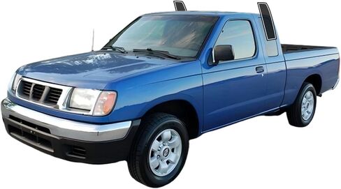 Precut Windows Tint Film All Sides Cars Sun Flocking Protection Privacy Anti Shatter Glass 2 Ply Film أي طقم الظل للونت لنيسان Frontier King 1998-2004 in Saudi Arabia