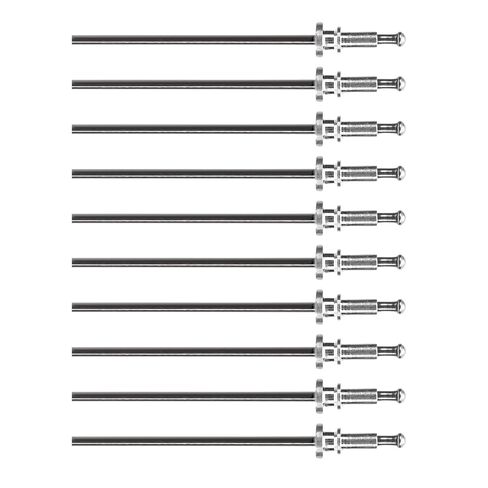 Keenso 10PCS Window Trim Stud, Sturdy Metal Replacement Rivets with Mechanical Connection, for Vehicle Interior Trim Components Replacement in Saudi Arabia