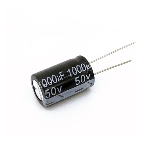 Aluminum electrolytic Capacitor 6.3V 10V 16V 25V 35V 50V 63V 100V 400V 450V 47UF 100UF 220UF 330UF 470UF 680UF 1000UF 1500UF 20%(35V 1000UF 5PCS) in Saudi Arabia