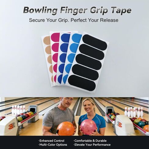 250 Pack Bowling Thumb Tape, Thumb and Finger Protective Tape for Bowlers, Sweat Resistant Sports Tape, Essential Bowling Accessories for Men and Women in Saudi Arabia