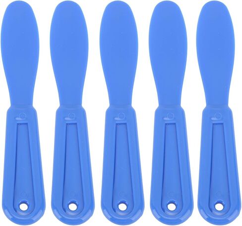 ملاعق جص بلاستيكية للأسنان، سكين خلط متعدد الوظائف سهل التنظيف من أجل مادة الجينات (أزرق داكن) in Kuwait
