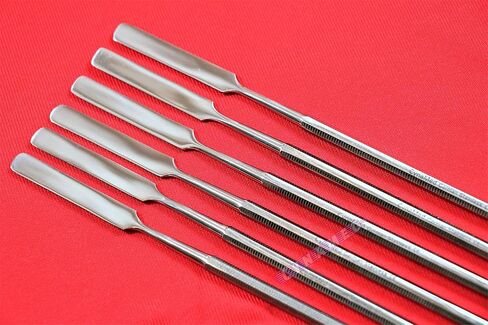 Cement Mixing Restorative Dental Spatula 12pcs Single Ended German Premium Grade Stainless Cynamed in Kuwait