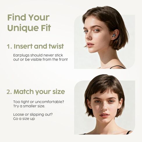 Sleep Earplugs - 45dB Highest SNR Noise Cancelling Ear Plugs for Sleeping, Side Sleepers - Ultra Soft Reusable Silicone Hearing Protection for Snoring, Travel, Concerts & Noise Sensitivity in Kuwait