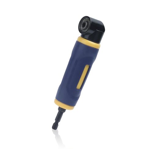 90 Degree Drill Attachment, Right Angle Drill Adaptor Impact Adapter Attachment Extension Driver for 1/4in Standard Hex Shank Drills Bits in Saudi Arabia