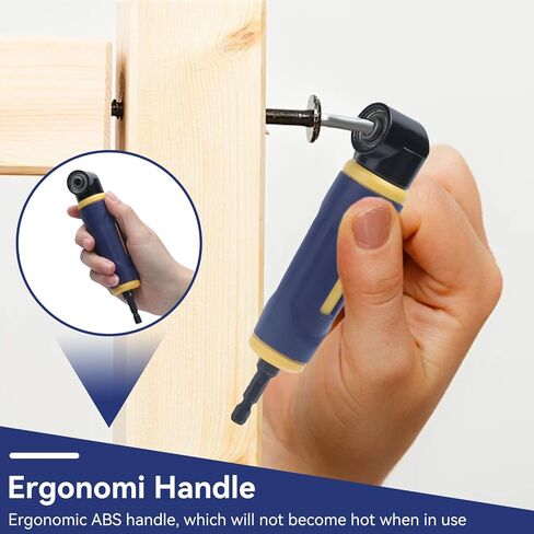 90 Degree Drill Attachment, Right Angle Drill Adaptor Impact Adapter Attachment Extension Driver for 1/4in Standard Hex Shank Drills Bits in Saudi Arabia