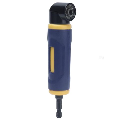 90 Degree Drill Attachment, Right Angle Drill Adaptor Impact Adapter Attachment Extension Driver for 1/4in Standard Hex Shank Drills Bits in Saudi Arabia