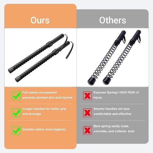 حبال معركة بدون حبال - حبال تمرين محمولة مرجحة لصالة الألعاب الرياضية المنزلية، تمرين القفز/الذراع اللاسلكي مع قفازات مضادة للانزلاق وملصق تدريب - HIIT، تمارين القلب والقوة/العضلات منخفضة التأثير (قطعتان) in Kuwait