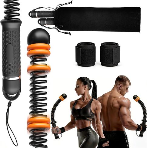 Weighted Ropeless Battle Ropes Adjustable Battle Ropes for Home Gym for Full Body Workout, HIIT and Low-Impact Aerobic Training Cardio Strength Training, Fitness Gift, Indoor Workout Equipment in Saudi Arabia