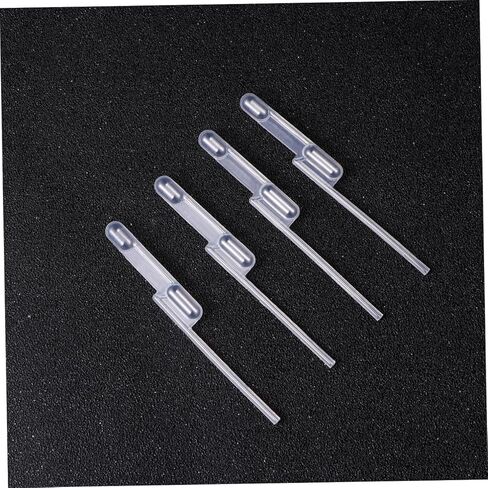 150pcs Plastic Pasteur Straw Dropper Double-Cell Quantitative Straw for Lab in Saudi Arabia