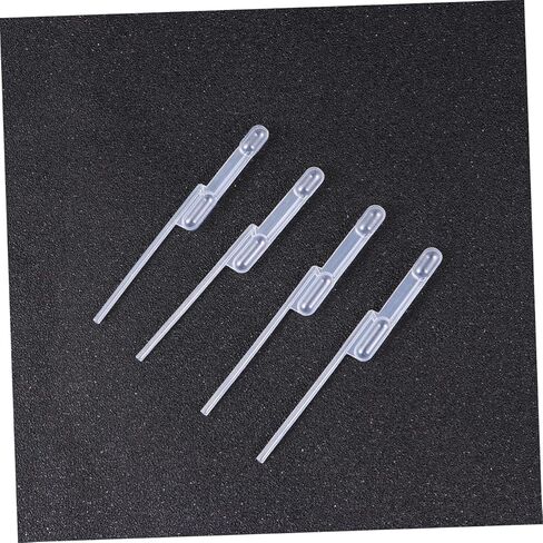 150pcs Plastic Pasteur Straw Dropper Double-Cell Quantitative Straw for Lab in Saudi Arabia